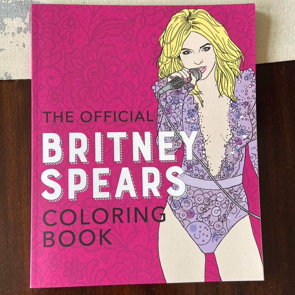 The official Britney Spears coloring book